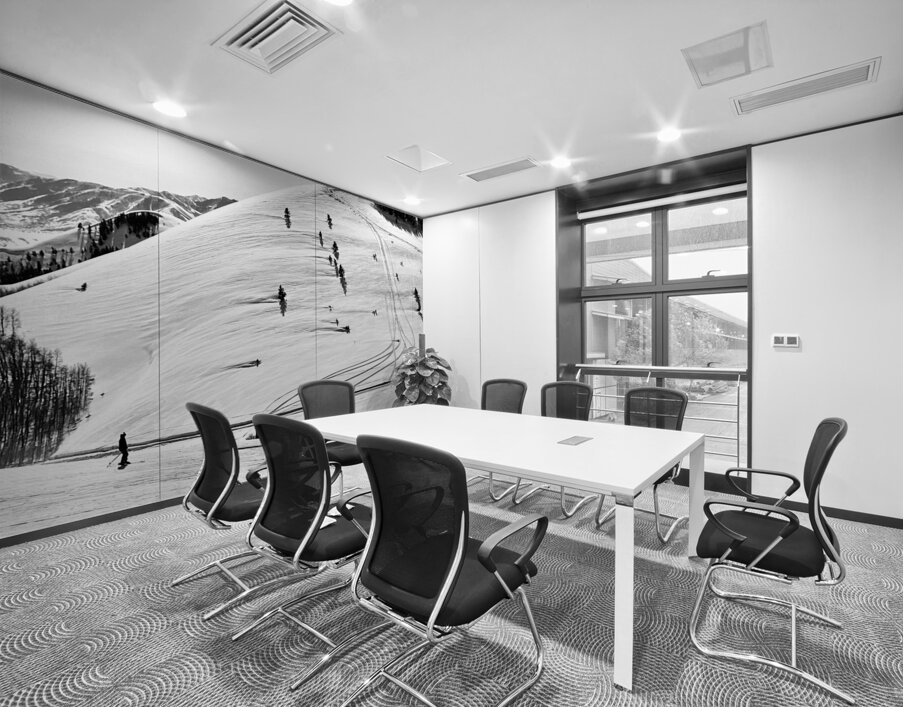 Skiers  Wall Printing