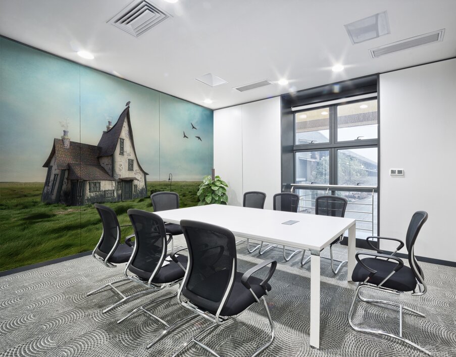 The Marsh Cottage Wall Printing