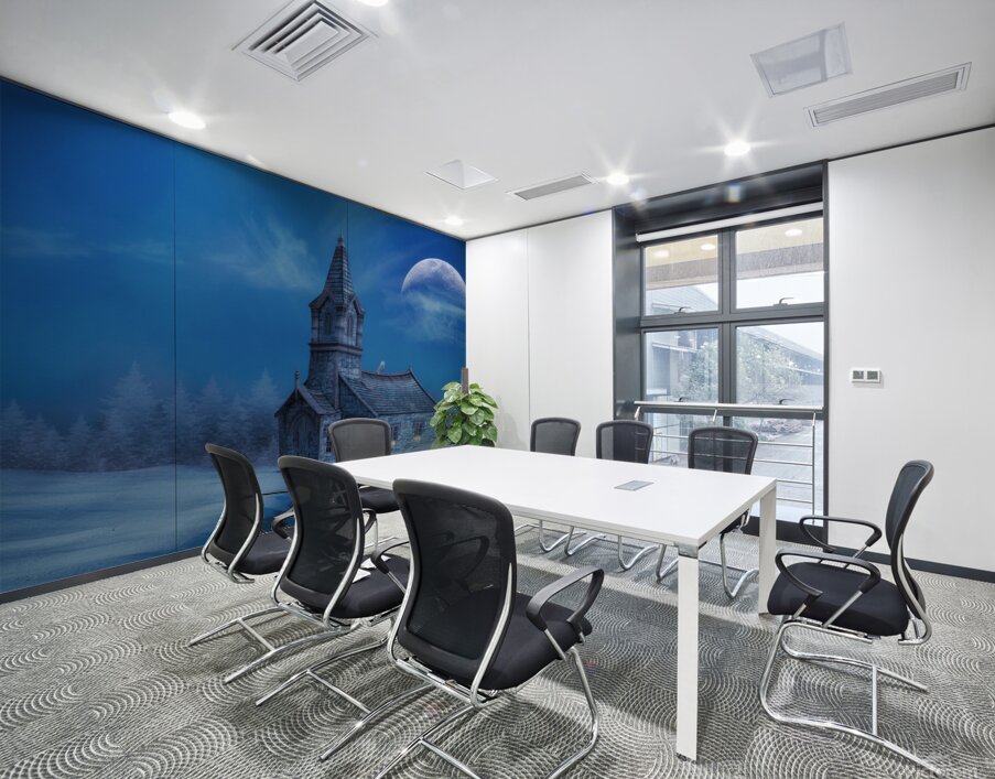 The Church Owl Wall Printing