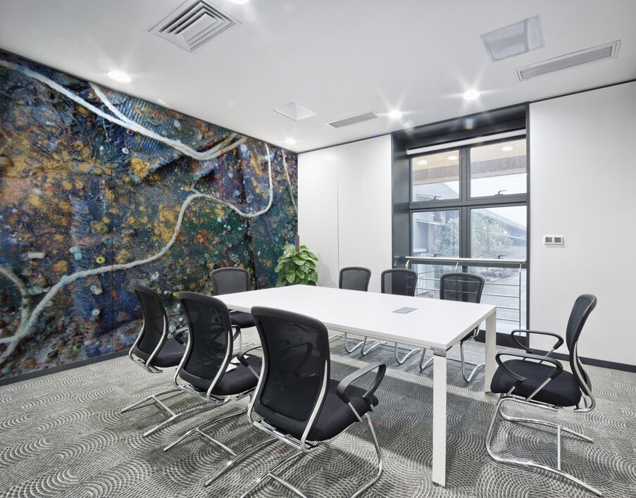 Textured Tapestry Wall Printing