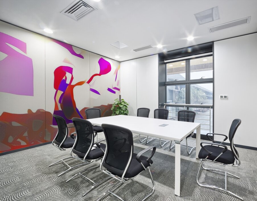 The Layered Image Wall Printing