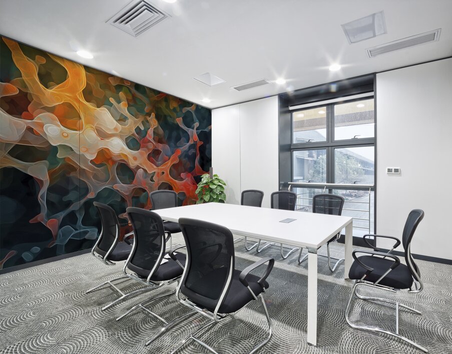 Ganglion VI Wall Printing