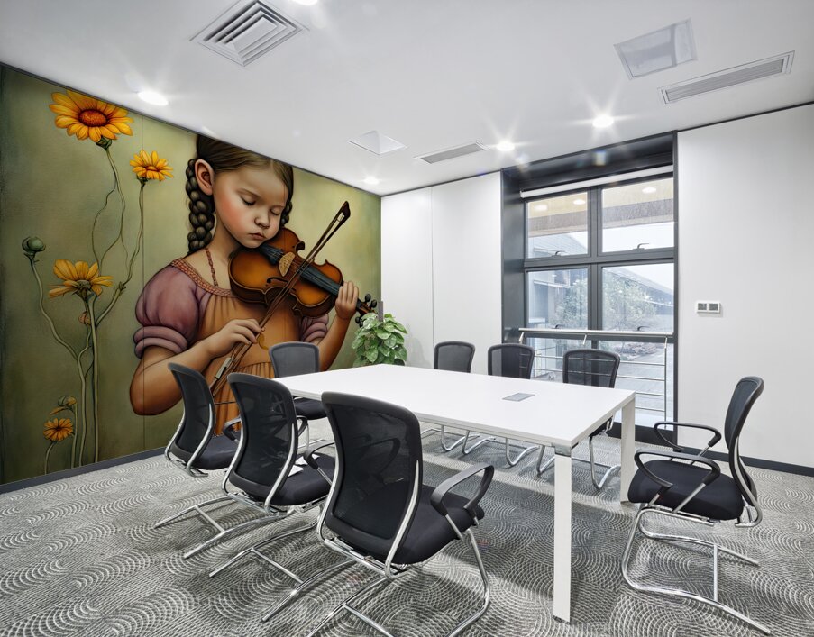 SWEETEST MUSIC Wall Printing