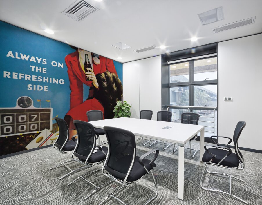 1940 coke football ad Wall Printing