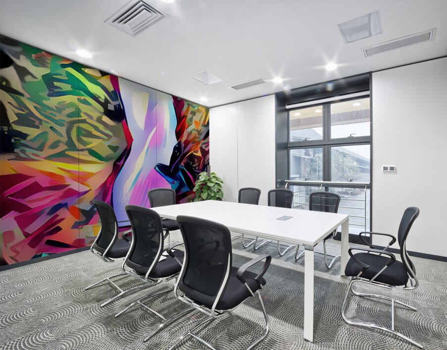 the digital pass Wall Printing