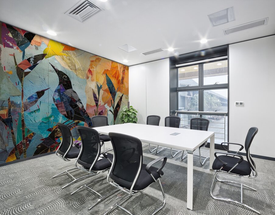 Layered Paper Wall Printing