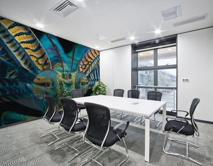 Insect Metamorphosis Wall Printing