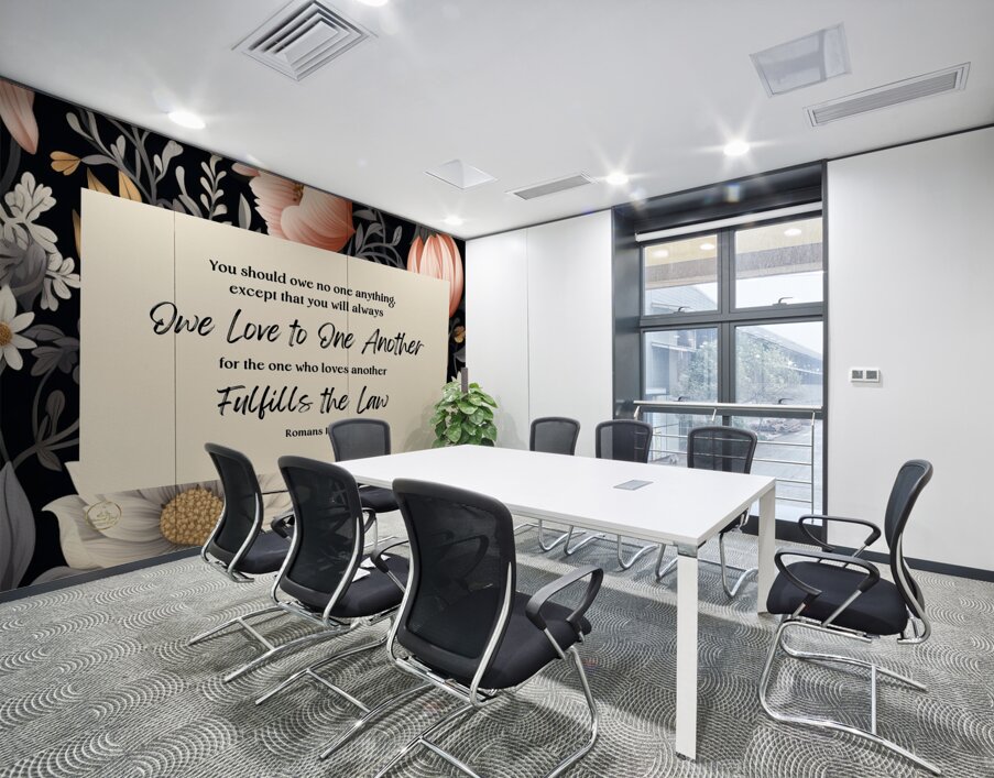 Romans 13:8 | Bible Verse Art | Wall Art Wall Printing