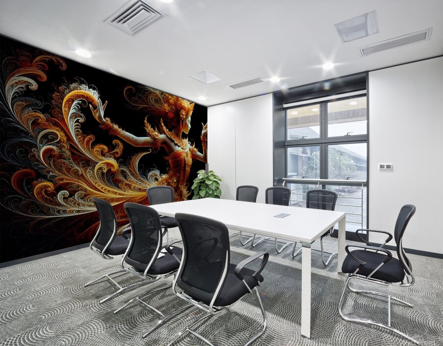 Balinese Dancer Wall Printing