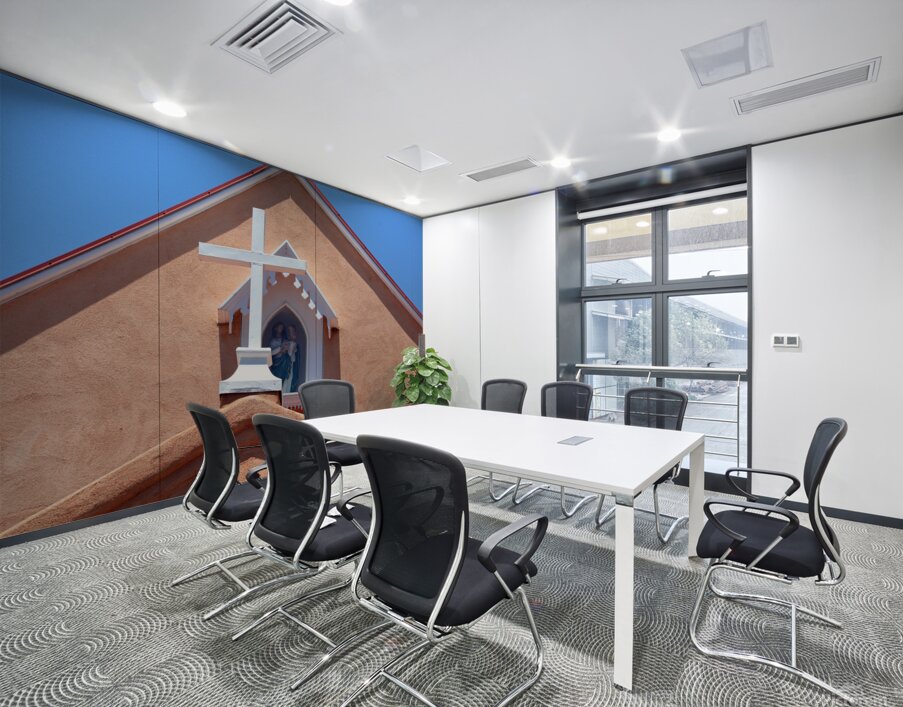 New Mexico Church Wall Printing