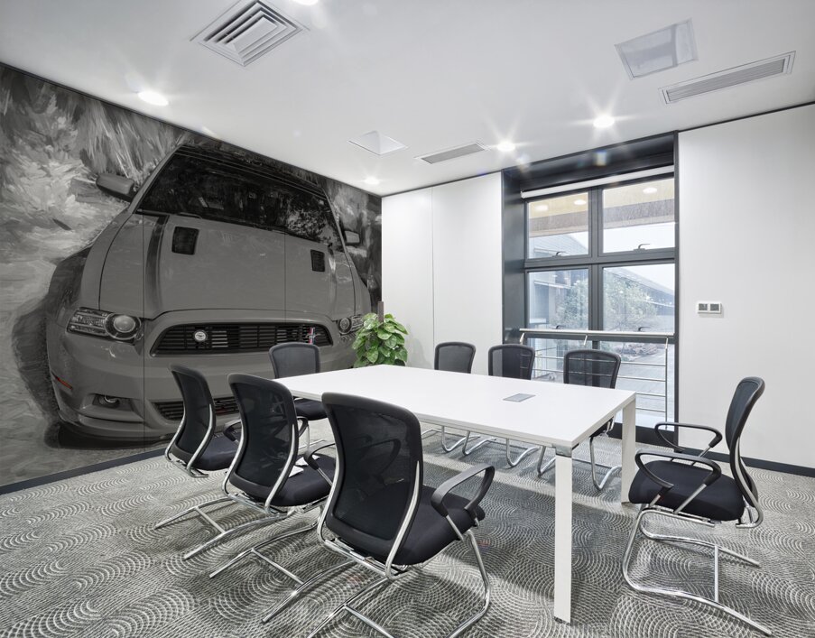 2013 Red Ford Mustang GT 5 0 CS California Special X 6 Wall Printing