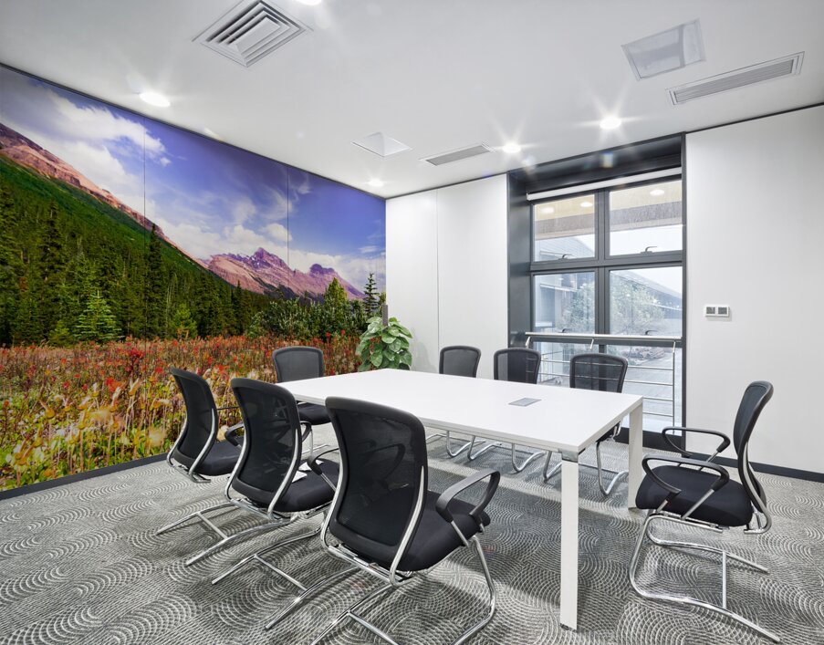 Canadian Rocky Mountain Indian Paintbrush Wall Printing