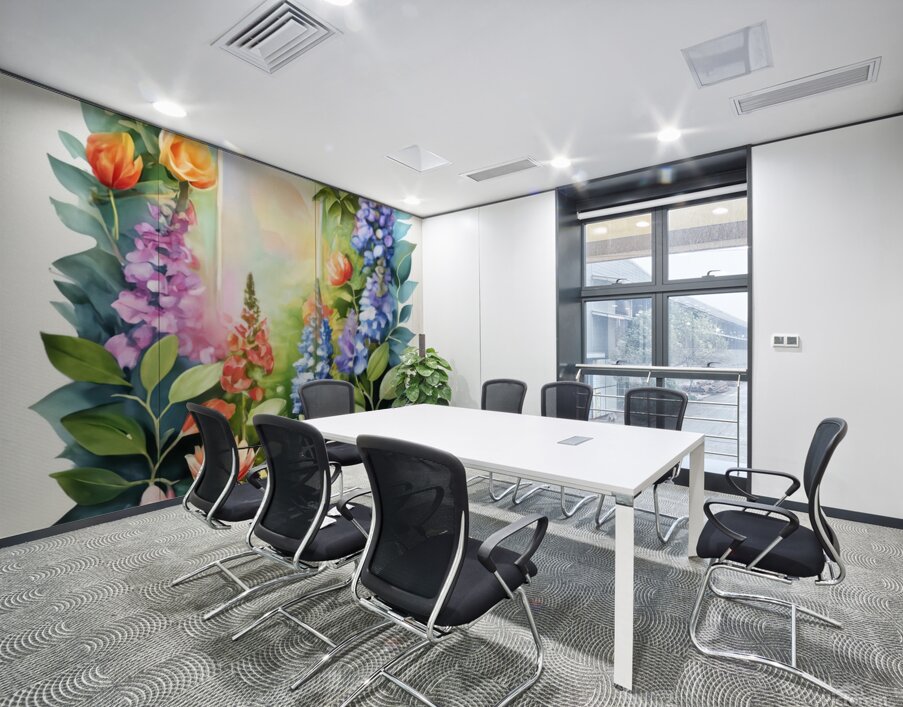 h flower 23 Wall Printing