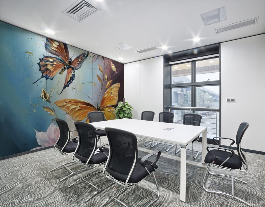 h flower 13 Wall Printing