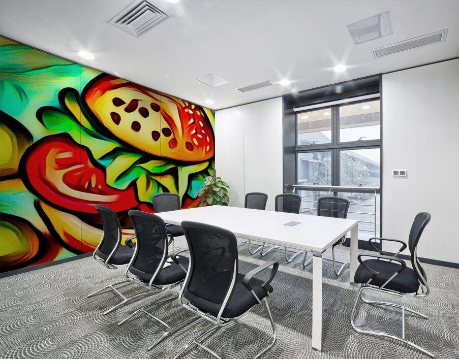 Nu Expressionism Wall Printing