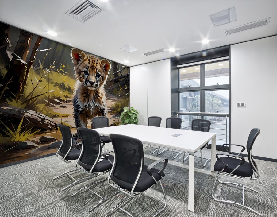 Baby Cub Wall Printing