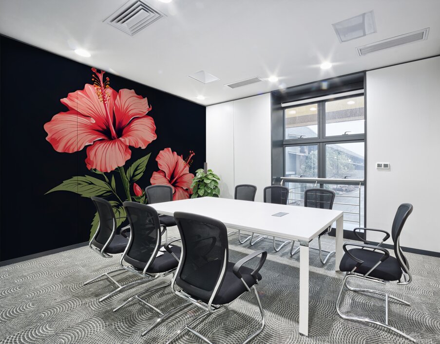 Elegance in Bloom Wall Printing