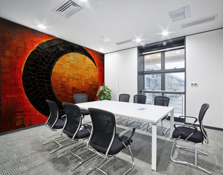 Eclipse Solar Wall Printing