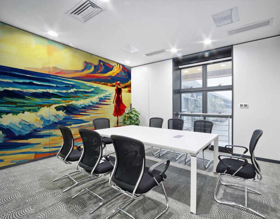 Nu Expressionism Wall Printing