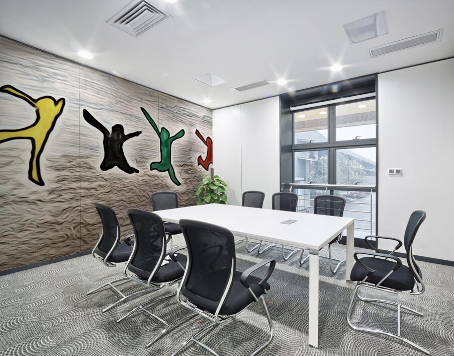 A Celebration of Movement Wall Printing