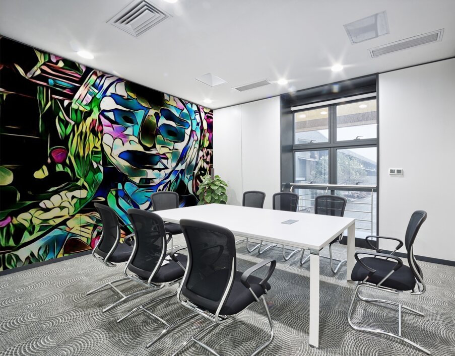 A Digital Mosaic of Expression Wall Printing