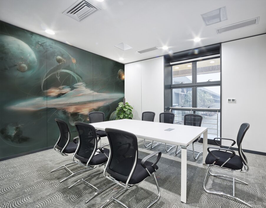 abstract oil painting of flowers 41 Wall Printing