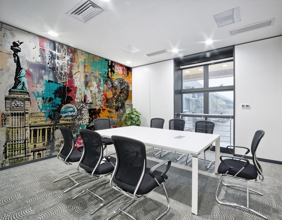 Statue of Tower Colosseum 4 Wall Printing