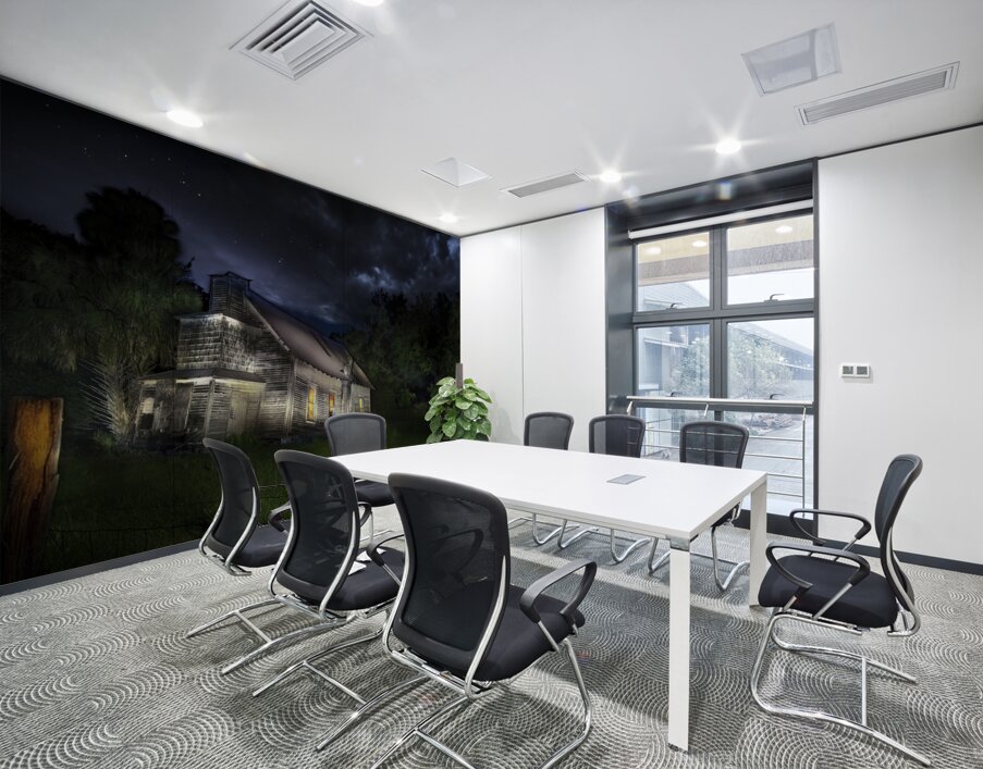 The Abandoned  Wall Printing