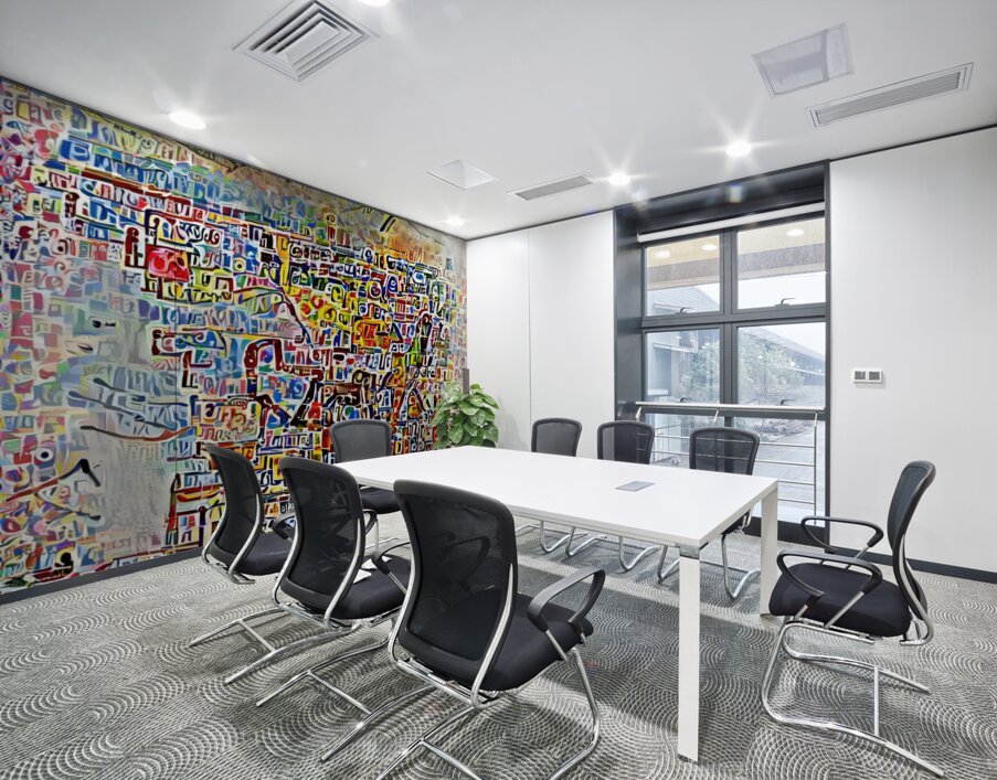 letter reflections Wall Printing