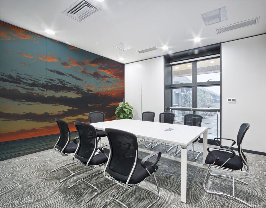 SUNSET OVER THE SEA 0 Wall Printing