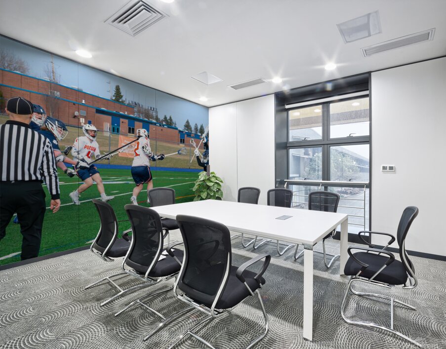 Potsdam Lacrosse Wall Printing