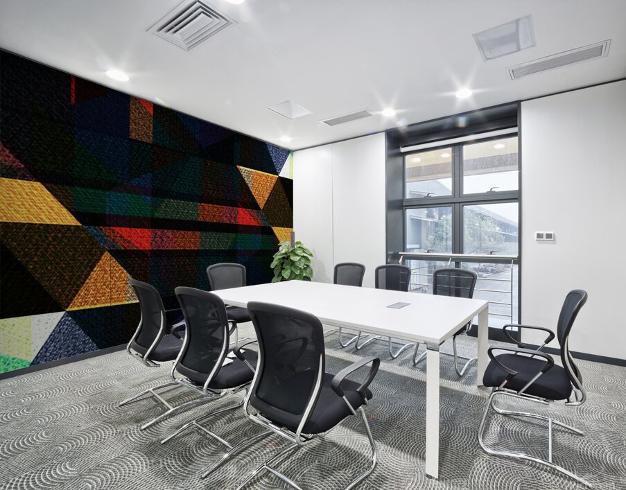 FractalColor Dark no1 Wall Printing