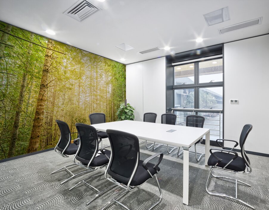 Crossing Over Wall Printing