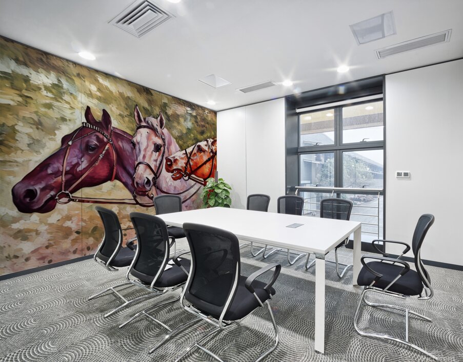 ArtXcl 049 three horses  Wall Printing