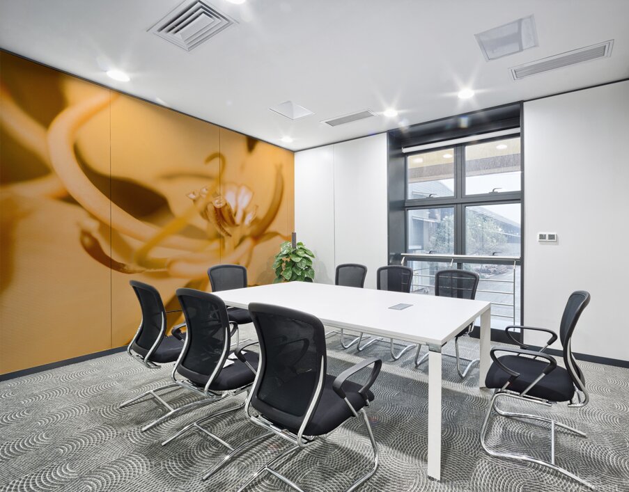 Wild orange Wall Printing