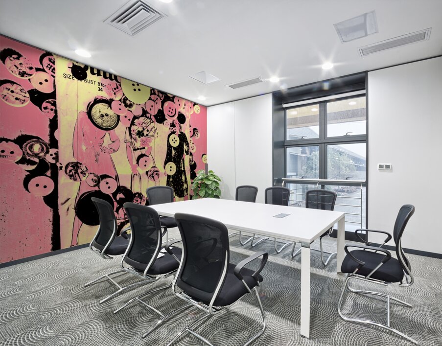 Past patterns and bygone buttons Wall Printing