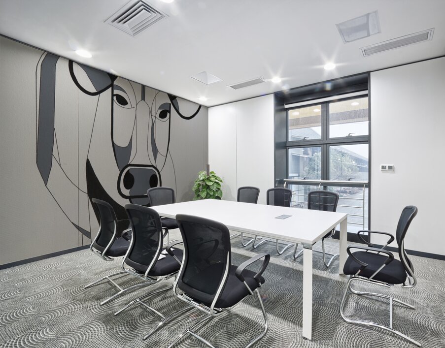 La Vache N°2  Wall Printing