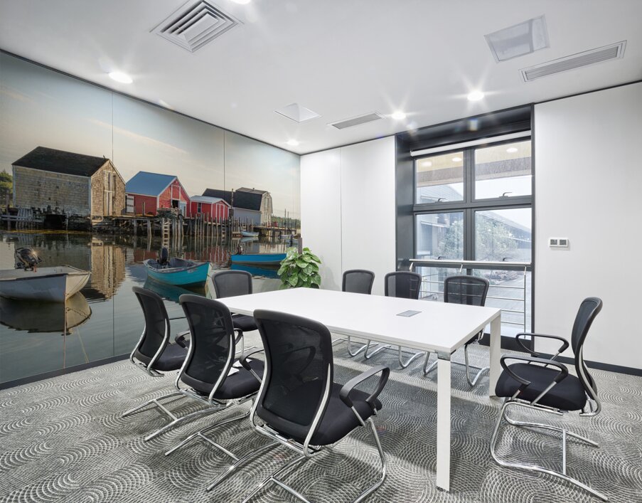 Blue Rocks Cove Wall Printing