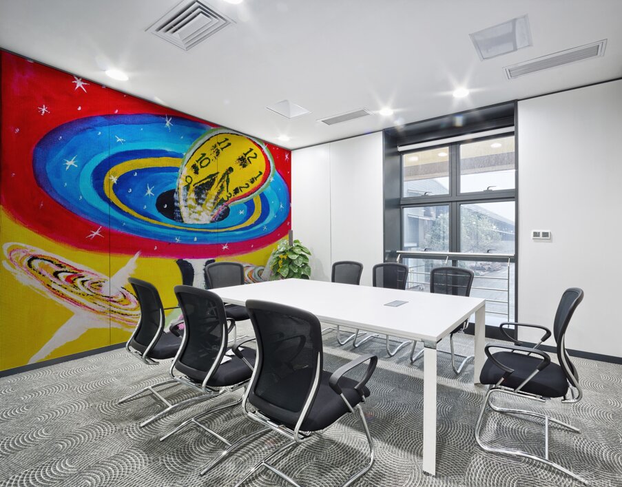 Space Time & Matter 3 Wall Printing