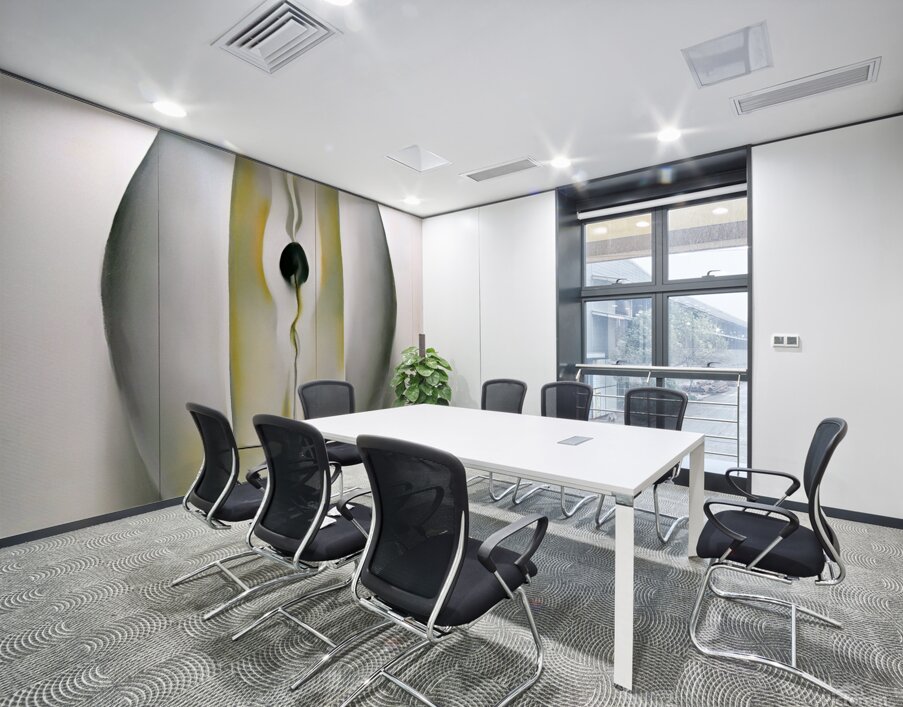 Georgia OKeeffe - Slightly Open Clam Shell 1926 Wall Printing