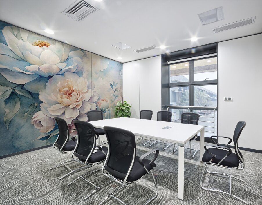 Ethereal Blooms 1 Wall Printing