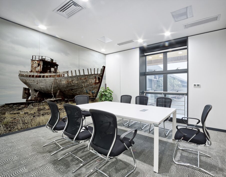 Akranes Ship Ruin Iceland Wall Printing