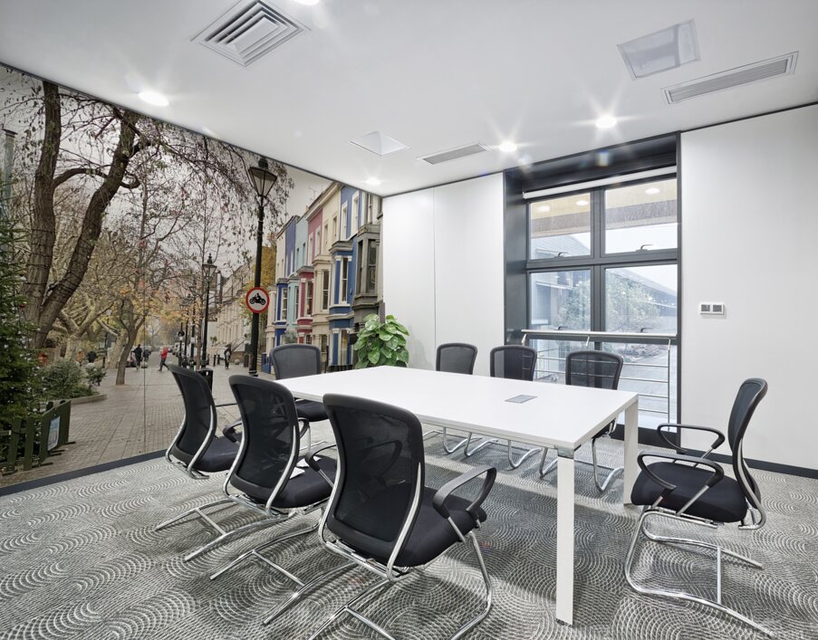 Notting Hill in London United Kingdom Wall Printing