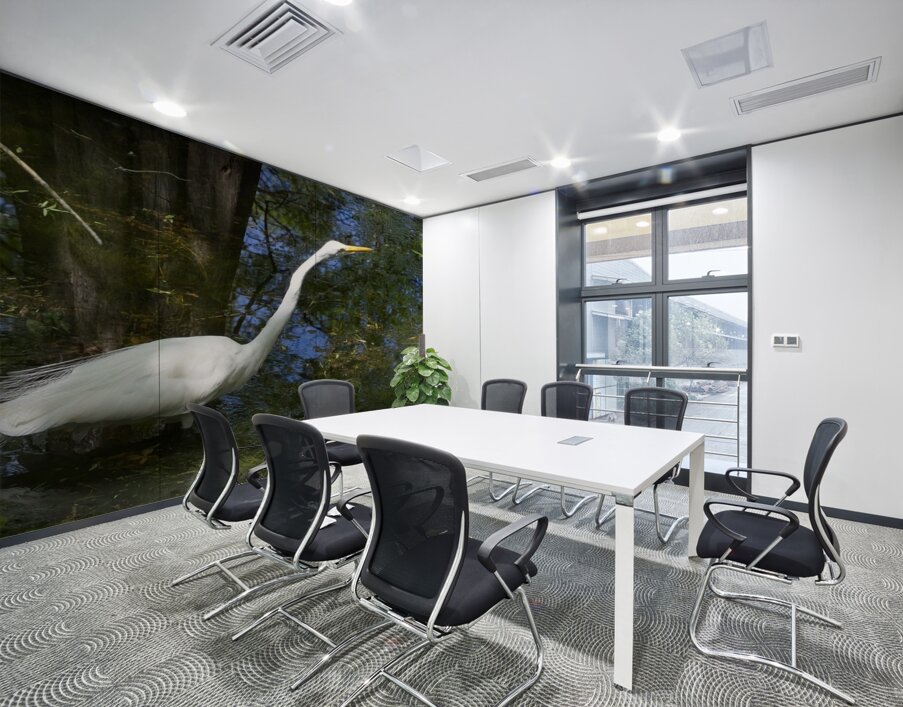 IMG 2789WhiteHeron Wall Printing