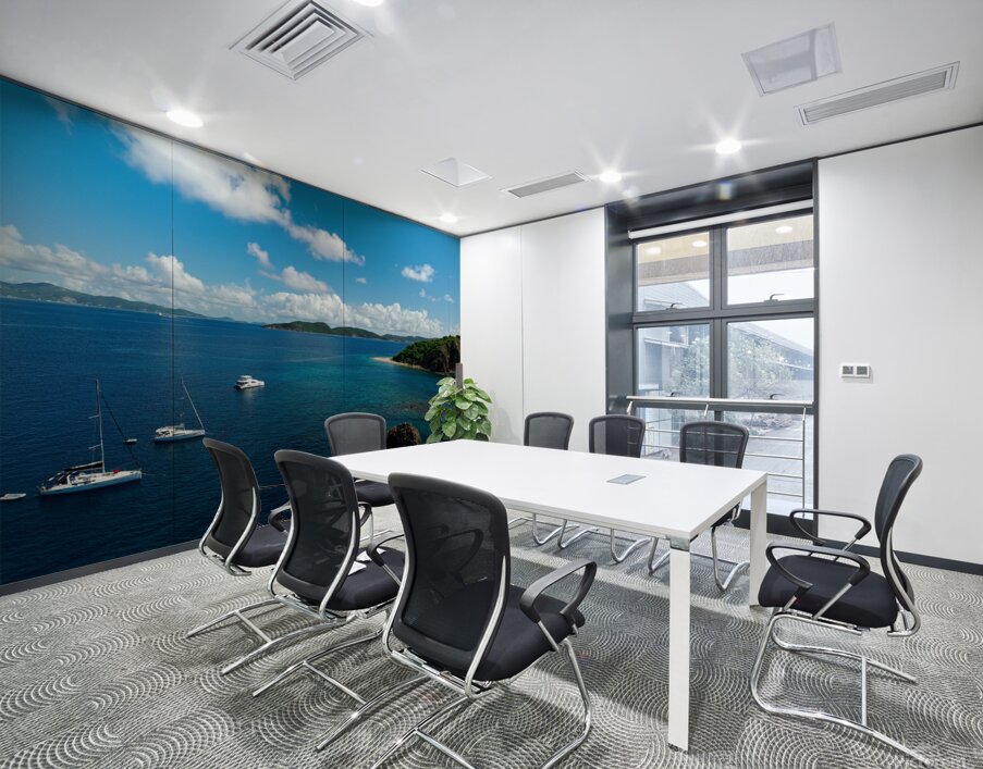 Anchored Bliss Wall Printing