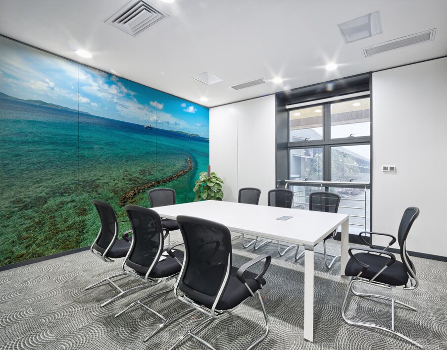 Crystal Reefway Wall Printing