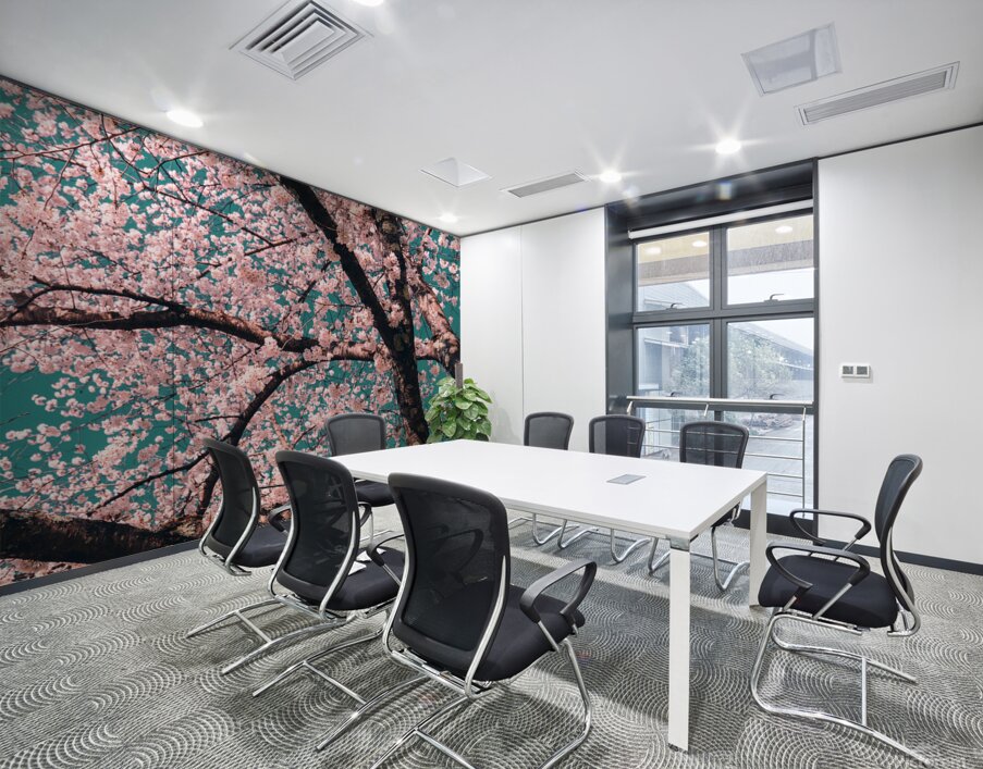 Spring Overhead Wall Printing