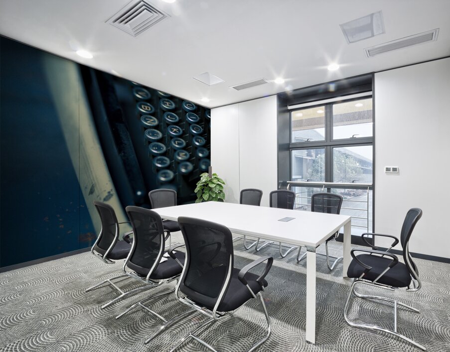 old typewriter background  Wall Printing