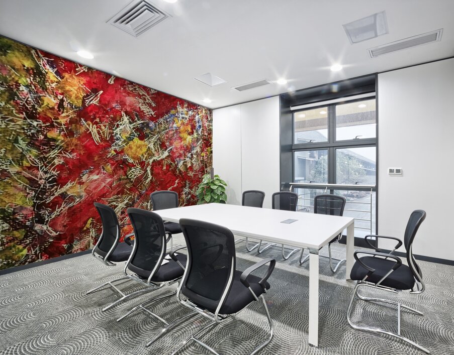 20240410 202301 flower life Wall Printing