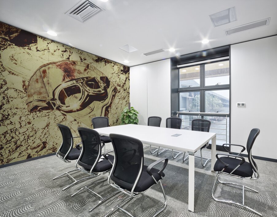 Old airman adventure Wall Printing